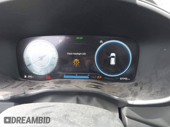 2023 Hyundai Santa Fe SEL с VIN 5NMS3DAJ5PH583772, выставлен на аукционе IAAI как лот 43267443 с пробегом 57 795 миль миль и . История ставок и продаж доступна на DreamBid. Изображение 7.