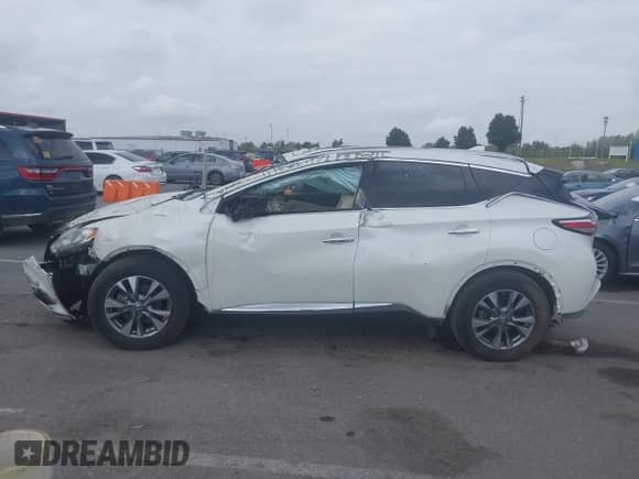 2017 Nissan Murano S with VIN 5N1AZ2MG6HN129853, listed as a IAAI auction lot 43273011 with 98,816 mi miles and . Bid and sale history available at DreamBid. Image 14.