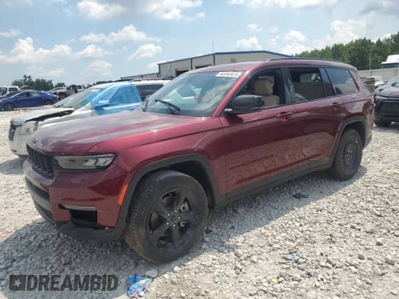 2024 Jeep Grand Cherokee Limited with VIN 1C4RJKBG6R8518025, listed as a Copart auction lot 63342875 with 14,767 mi miles and Non repairable. Bid and sale history available at DreamBid. Image 1.