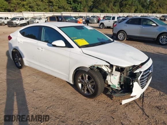 ✅ 2018 Hyundai Elantra Value Edition • VIN: 5NPD84LF7JH399902 • Lot: 43391686. Listed on IAAI with 161,473 mi. Free auction sales archive from the USA and detailed vehicle history report at DreamBid. Image 1.