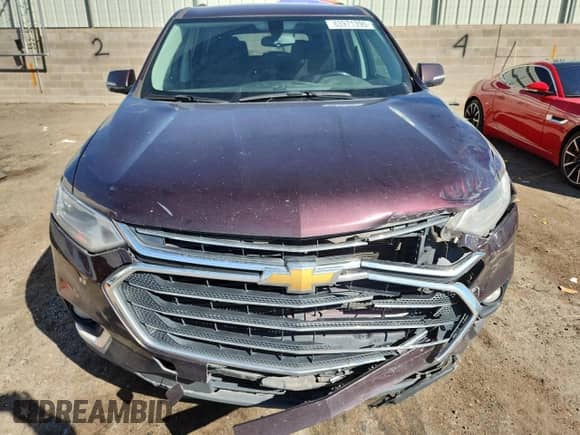 2019 Chevrolet Traverse LT Cloth with VIN 1GNERGKW1KJ200959, listed as a Copart auction lot 83971395 with 142,519 mi miles and Salvage title. Bid and sale history available at DreamBid. Image 5.