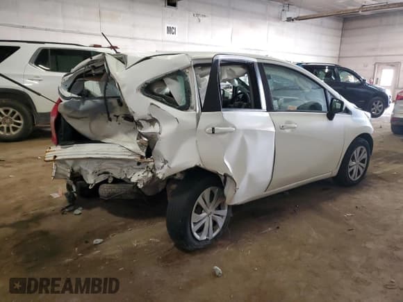 ✅ 2017 Nissan Note SV • VIN: 3N1CE2CP1HL356249 • Лот: 91943485. Опубликован ранее на Copart с пробегом 77 152 миль. Бесплатный доступ к архиву аукционных продаж из США и подробный отчёт об истории автомобиля на DreamBid. Изображение 3.