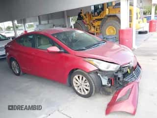 2014 Hyundai Elantra SE z VIN KMHDH4AE2EU029717, wystawiony jako IAAI lot #43296595 z przebiegiem 129 520 mil mil oraz . Historia ofert i sprzedaży dostępna na DreamBid. Obrazek 1.