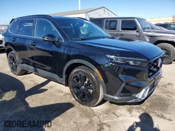 ✅ 2025 Honda CR-V Sport Touring • VIN: 2HKRS6H9XSH202244 • Lot: 84385385. Listed on Copart with 22,283 mi. Free auction sales archive from the USA and detailed vehicle history report at DreamBid. Image 4.