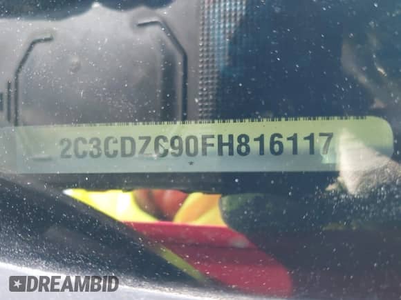 ✅ 2015 Dodge Challenger SRT Hellcat • VIN: 2C3CDZC90FH816117 • Lot: 42478679. Wystawiony na IAAI z przebiegiem 67 930 mil. Bezpłatny archiwum sprzedaży aukcyjnych z USA i szczegółowy raport historii pojazdu na DreamBid. Zdjęcie 9.