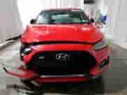2020 Hyundai Veloster z VIN KMHT36AH6LU005255, wystawiony jako Copart lot #42808305 z przebiegiem 41 856 mil mil oraz Nie do naprawy • Non repairable. Historia ofert i sprzedaży dostępna na DreamBid. Obrazek 5.