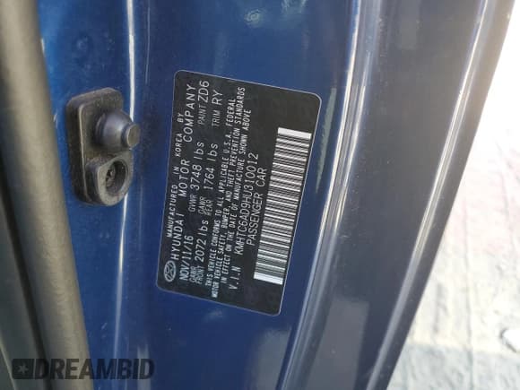 ✅ 2017 Hyundai Veloster • VIN: KMHTC6AD9HU310012 • Lot: 75492044. Wystawiony na Copart z przebiegiem 94 491 mil. Bezpłatny archiwum sprzedaży aukcyjnych z USA i szczegółowy raport historii pojazdu na DreamBid. Zdjęcie 12.