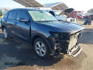 ✅ 2024 Honda HR-V LX • VIN: 3CZRZ1H32RM731258 • Lot: 43654496. Listed on IAAI with 24,752 mi. Free auction sales archive from the USA and detailed vehicle history report at DreamBid. Image 1.