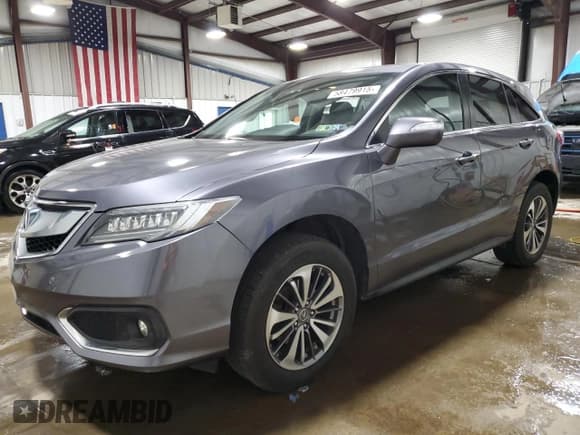 ✅ 2017 Acura RDX Advance • VIN: 5J8TB4H7XHL002690 • Lot: 58479915. Listed on Copart with 63,848 mi. Free auction sales archive from the USA and detailed vehicle history report at DreamBid. Image 1.