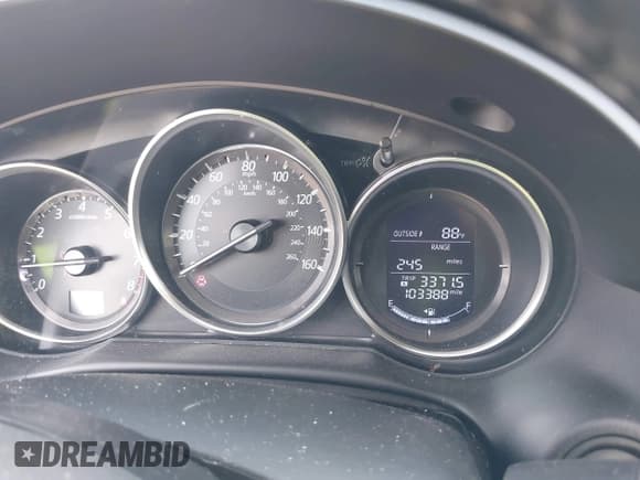 ✅ 2016 Mazda CX-5 Grand Touring • VIN: JM3KE4DY0G0856658 • Lot: 43778076. Wystawiony na IAAI z przebiegiem 103 388 mil. Bezpłatny archiwum sprzedaży aukcyjnych z USA i szczegółowy raport historii pojazdu na DreamBid. Zdjęcie 7.