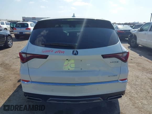 ✅ 2025 Acura MDX Technology • VIN: 5J8YE1H45SL020376 • Лот: 41524306. Опубликован ранее на IAAI с пробегом 535 миль. Бесплатный доступ к архиву аукционных продаж из США и подробный отчёт об истории автомобиля на DreamBid. Изображение 16.