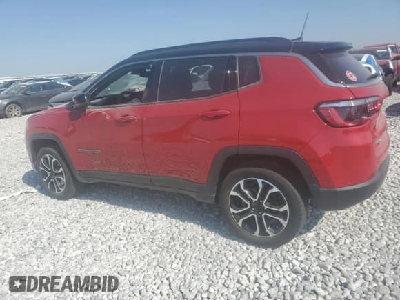✅ 2024 Jeep Compass Limited • VIN: 3C4NJDCN7RT585998 • Лот: 62090854. Опубликован ранее на Copart с пробегом 4 043 миль. Бесплатный доступ к архиву аукционных продаж из США и подробный отчёт об истории автомобиля на DreamBid. Изображение 2.