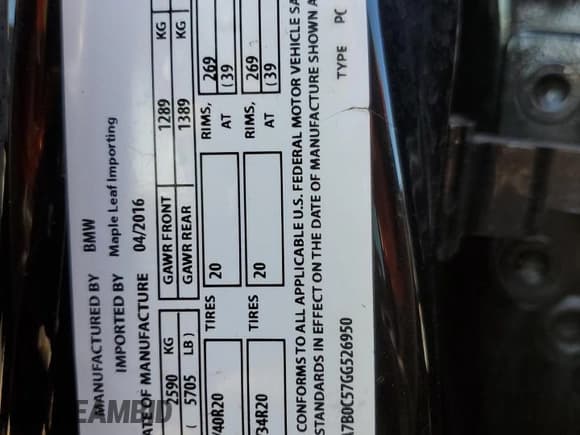 ✅ 2016 BMW 7 Series 750i xDrive • VIN: WBA7B0C57GG526950 • Lot: 81829615. Wystawiony na Copart z przebiegiem 84 030 mil. Bezpłatny archiwum sprzedaży aukcyjnych z USA i szczegółowy raport historii pojazdu na DreamBid. Zdjęcie 12.
