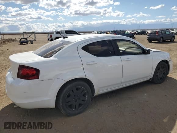 ✅ 2014 Dodge Avenger SE • VIN: 1C3CDZAB2EN215836 • Лот: 78290324. Опубликован ранее на Copart с пробегом 113 313 миль. Бесплатный доступ к архиву аукционных продаж из США и подробный отчёт об истории автомобиля на DreamBid. Изображение 3.