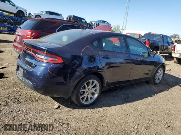 2013 Dodge Dart SXT с VIN 1C3CDFBA0DD122662, выставлен на аукционе Copart как лот 82725055 с пробегом 131 549 миль миль и Чистый • Clean title. История ставок и продаж доступна на DreamBid. Изображение 3.
