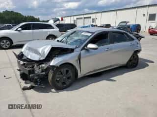 2023 Hyundai Elantra SEL with VIN 5NPLM4AG1PH110038, listed as a Copart auction lot 70910415 with Not provided miles and Salvage title. Bid and sale history available at DreamBid. Image 1.