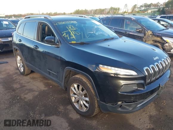 ✅ 2016 Jeep Cherokee Limited • VIN: 1C4PJMDS6GW199271 • Lot: 43803373. Wystawiony na IAAI z przebiegiem 100 871 mil. Bezpłatny archiwum sprzedaży aukcyjnych z USA i szczegółowy raport historii pojazdu na DreamBid. Zdjęcie 1.