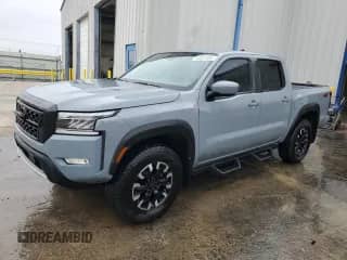 2024 Nissan Frontier SV with VIN 1N6ED1EK3RN603872, listed as a Copart auction lot 44457865 with 48,313 mi miles and Salvage title. Bid and sale history available at DreamBid. Image 1.