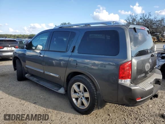 ✅ 2010 Nissan Armada Platinum • VIN: 5N1AA0NE5AN620056 • Lot: 82616095. Wystawiony na Copart z przebiegiem 282 768 mil. Bezpłatny archiwum sprzedaży aukcyjnych z USA i szczegółowy raport historii pojazdu na DreamBid. Zdjęcie 2.