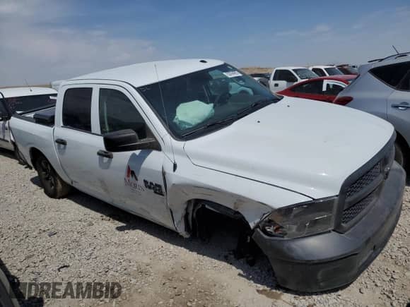 2023 Ram 1500 Tradesman z VIN 3C6RR7KG4PG668123, wystawiony jako Copart lot #63094965 z przebiegiem 21 038 mil mil oraz Szkoda całkowita • Salvage title. Historia ofert i sprzedaży dostępna na DreamBid. Obrazek 4.