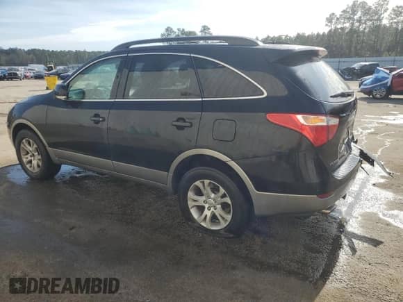 2011 Hyundai Veracruz GLS with VIN KM8NU4CC1BU163674, listed as a Copart auction lot 42760465 with 338,555 mi miles and Salvage title. Bid and sale history available at DreamBid. Image 2.