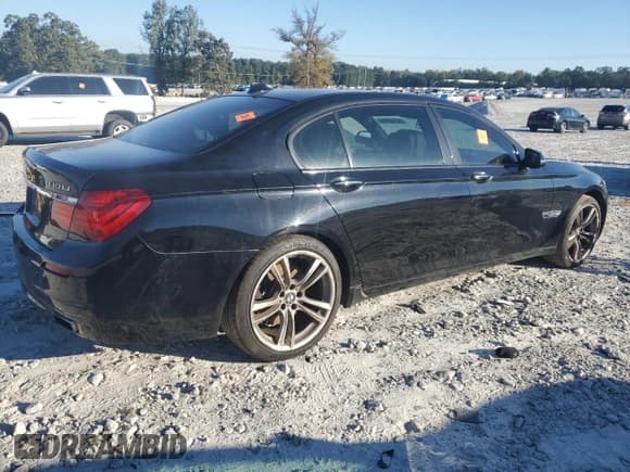 ✅ 2013 BMW 7 Series 740Li • VIN: WBAYE4C51DD137253 • Lot: 86150645. Listed on Copart with Not provided. Free auction sales archive from the USA and detailed vehicle history report at DreamBid. Image 3.