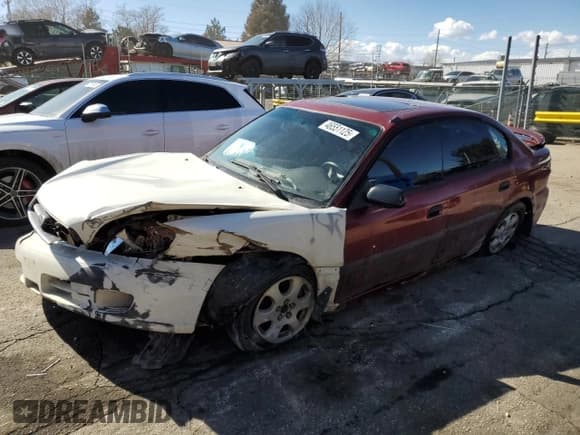 ✅ 2002 Subaru Legacy L • VIN: 4S3BE635827204432 • Lot: 46551125. Listed on Copart with 242,504 mi. Free auction sales archive from the USA and detailed vehicle history report at DreamBid. Image 1.