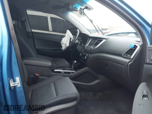 2017 Hyundai Tucson Sport with VIN KM8J33A2XHU444886, listed as a IAAI auction lot 41485774 with 103,159 mi miles and . Bid and sale history available at DreamBid. Image 5.