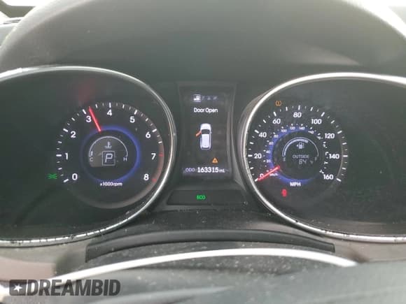 ✅ 2013 Hyundai Santa Fe Sport • VIN: 5XYZU3LB2DG016808 • Лот: 63308394. Опубликован ранее на Copart с пробегом 163 315 миль. Бесплатный доступ к архиву аукционных продаж из США и подробный отчёт об истории автомобиля на DreamBid. Изображение 9.