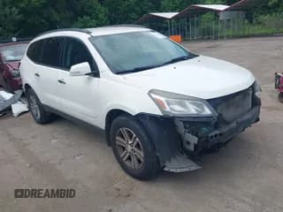 ✅ 2015 Chevrolet Traverse LT • VIN: 1GNKRGKDXFJ288370 • Lot: 42793933. Wystawiony na IAAI z przebiegiem 110 735 mil. Bezpłatny archiwum sprzedaży aukcyjnych z USA i szczegółowy raport historii pojazdu na DreamBid. Zdjęcie 1.