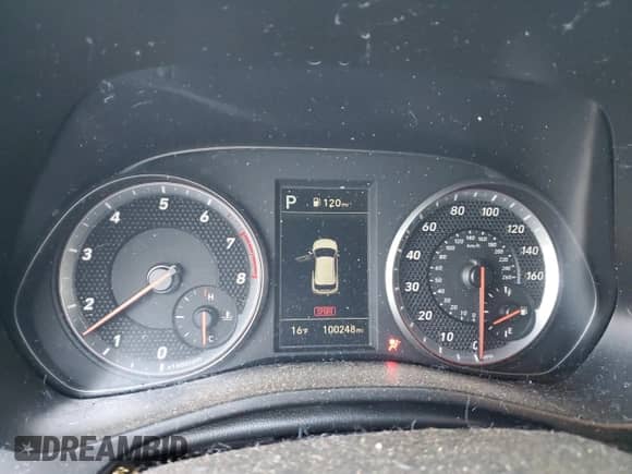 2019 Hyundai Veloster Turbo z VIN KMHTH6AB0KU012410, wystawiony jako Copart lot #41598035 z przebiegiem 100 248 mil mil oraz Szkoda całkowita • Salvage title. Historia ofert i sprzedaży dostępna na DreamBid. Obrazek 9.