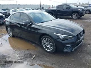 ✅ 2019 Infiniti Q50 Luxe • VIN: JN1EV7AR5KM552685 • Лот: 42220727. Опубликован ранее на IAAI с пробегом 55 629 миль. Бесплатный доступ к архиву аукционных продаж из США и подробный отчёт об истории автомобиля на DreamBid. Изображение 1.
