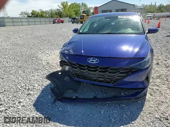 2022 Hyundai Elantra SE with VIN KMHLL4AG3NU259973, listed as a Copart auction lot 81927935 with 43,805 mi miles and Salvage title. Bid and sale history available at DreamBid. Image 13.
