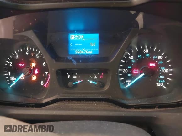 ✅ 2016 Ford Transit Cargo • VIN: 1FTYE1YM4GKA35608 • Lot: 42123184. Wystawiony na IAAI z przebiegiem 268 476 mil. Bezpłatny archiwum sprzedaży aukcyjnych z USA i szczegółowy raport historii pojazdu na DreamBid. Zdjęcie 7.