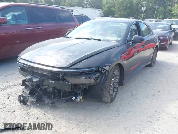 2024 Hyundai Sonata SEL z VIN KMHL34JJ4RA102326, wystawiony jako IAAI lot #42815822 z przebiegiem 19 168 mil mil oraz . Historia ofert i sprzedaży dostępna na DreamBid. Obrazek 2.