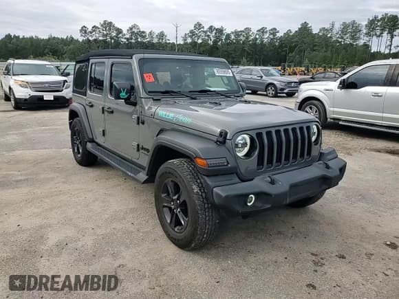 ✅ 2021 Jeep Wrangler Unlimited Sport Altitude • VIN: 1C4HJXDN5MW519725 • Лот: 85559695. Опубликован ранее на Copart с пробегом 91 713 миль. Бесплатный доступ к архиву аукционных продаж из США и подробный отчёт об истории автомобиля на DreamBid. Изображение 14.