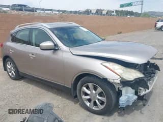 ✅ 2008 Infiniti EX Journey • VIN: JNKAJ09F28M358163 • Lot: 42373484. Listed on IAAI with 125,075 mi. Free auction sales archive from the USA and detailed vehicle history report at DreamBid. Image 1.