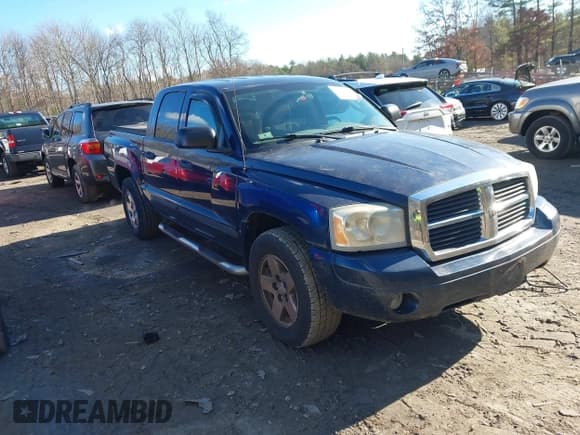 ✅ 2006 Dodge Dakota SLT • VIN: 1D7HW48N66S641407 • Лот: 43815343. Опубликован ранее на IAAI с пробегом 109 995 миль. Бесплатный доступ к архиву аукционных продаж из США и подробный отчёт об истории автомобиля на DreamBid. Изображение 1.