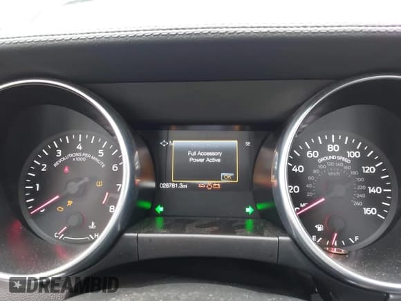 ✅ 2022 Ford Mustang GT • VIN: 1FA6P8CF6N5140218 • Lot: 43650751. Listed on IAAI with 28,781 mi. Free auction sales archive from the USA and detailed vehicle history report at DreamBid. Image 7.