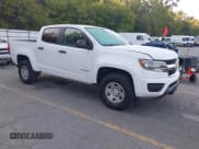 ✅ 2020 Chevrolet Colorado 2WD Work Truck • VIN: 1GCGSBEA7L1186415 • Lot: 43201106. Listed on IAAI with 131,939 mi. Free auction sales archive from the USA and detailed vehicle history report at DreamBid. Image 1.