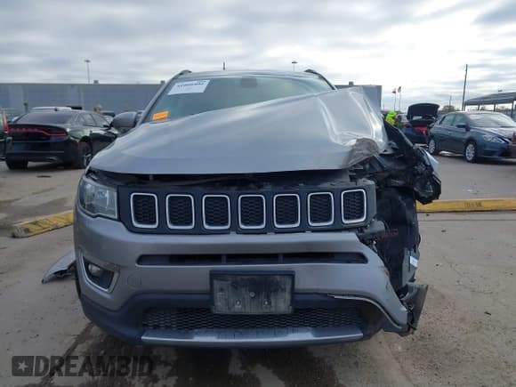 ✅ 2019 Jeep Compass Limited • VIN: 3C4NJCCB2KT662332 • Lot: 41066402. Listed on IAAI with 148,324 mi. Free auction sales archive from the USA and detailed vehicle history report at DreamBid. Image 11.