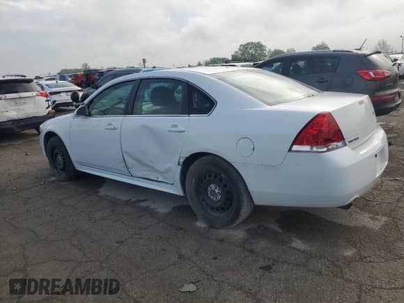 2014 Chevrolet Impala Police Police z VIN 2G1WD5E34E1144511, wystawiony jako Copart lot #55471255 z przebiegiem 86 705 mil mil oraz Szkoda całkowita • Salvage title. Historia ofert i sprzedaży dostępna na DreamBid. Obrazek 2.