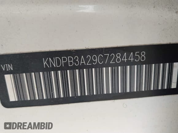 ✅ 2012 Kia Sportage LX • VIN: KNDPB3A29C7284458 • Lot: 43549931. Listed on IAAI with 88,133 mi. Free auction sales archive from the USA and detailed vehicle history report at DreamBid. Image 9.