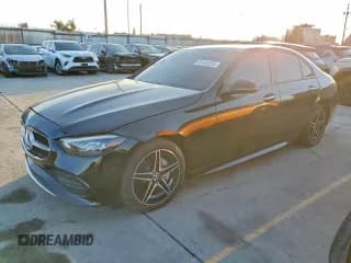✅ 2024 Mercedes-Benz C 300 • VIN: W1KAF4HB2RR190933 • Lot: 95165255. Listed on Copart with 2,745 mi. Free auction sales archive from the USA and detailed vehicle history report at DreamBid. Image 1.