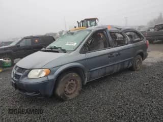2002 Dodge Caravan SE z VIN 1B4GP24372B695494, wystawiony jako Copart lot #43803375 z przebiegiem Nie podano mil oraz Szkoda całkowita • Salvage title. Historia ofert i sprzedaży dostępna na DreamBid. Obrazek 1.