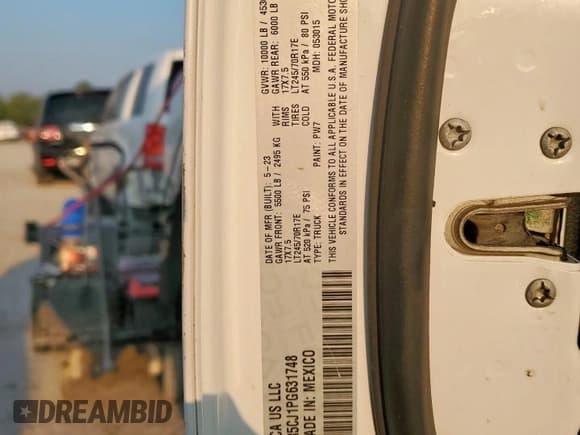 ✅ 2023 Ram 2500 Tradesman • VIN: 3C6UR5CJ1PG631748 • Lot: 80789725. Wystawiony na Copart z przebiegiem 36 357 mil. Bezpłatny archiwum sprzedaży aukcyjnych z USA i szczegółowy raport historii pojazdu na DreamBid. Zdjęcie 12.