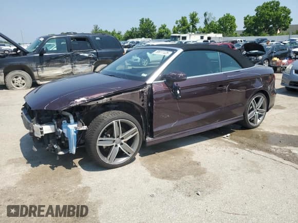 ✅ 2015 Audi A3 • VIN: WAUWFLFF7F1024141 • Лот: 59911125. Опубликован ранее на Copart с пробегом 61 192 миль. Бесплатный доступ к архиву аукционных продаж из США и подробный отчёт об истории автомобиля на DreamBid. Изображение 1.