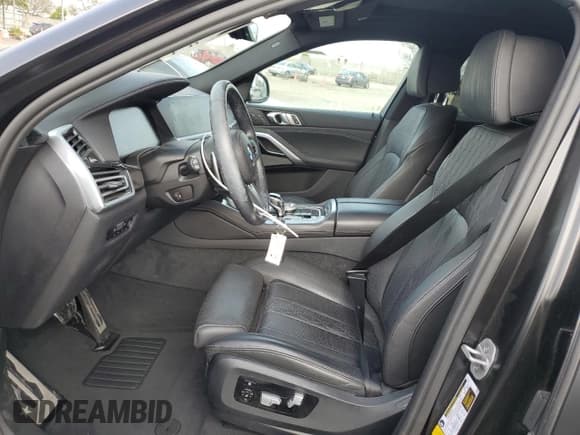 ✅ 2022 BMW X6 M50i • VIN: 5UXCY8C02N9M99689 • Лот: 51167385. Опубликован ранее на Copart с пробегом 22 707 миль. Бесплатный доступ к архиву аукционных продаж из США и подробный отчёт об истории автомобиля на DreamBid. Изображение 7.