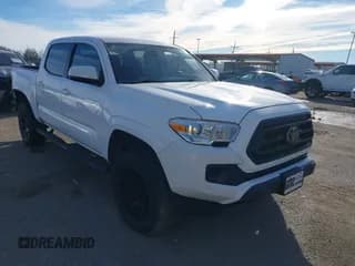 ✅ 2021 Toyota Tacoma SR • VIN: 5TFAX5GN0MX194041 • Lot: 43768280. Listed on IAAI with 54,887 mi. Free auction sales archive from the USA and detailed vehicle history report at DreamBid. Image 1.