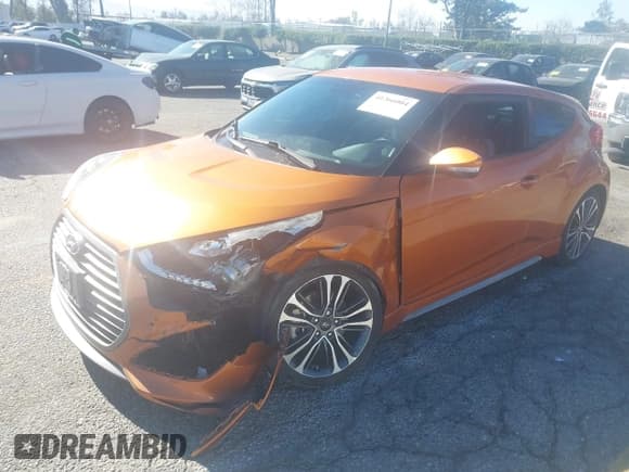 ✅ 2016 Hyundai Veloster Turbo • VIN: KMHTC6AE9GU285572 • Lot: 41366004. Wystawiony na IAAI z przebiegiem 86 358 mil. Bezpłatny archiwum sprzedaży aukcyjnych z USA i szczegółowy raport historii pojazdu na DreamBid. Zdjęcie 2.